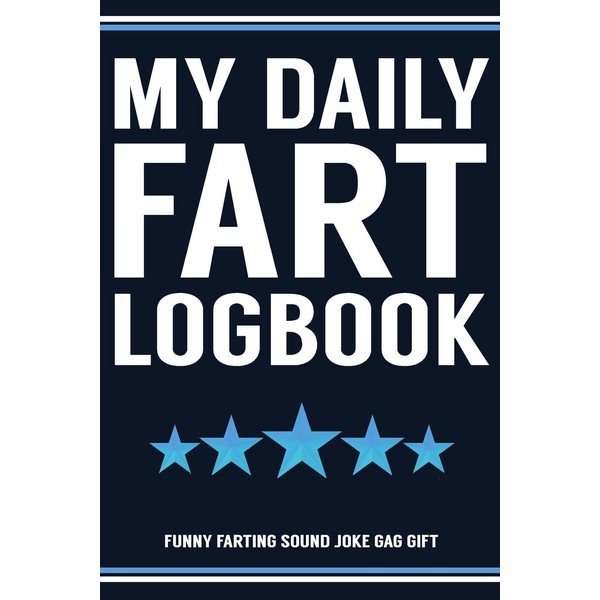 My Daily Fart Logbook Funny Farting Sound Joke Gag Gift: