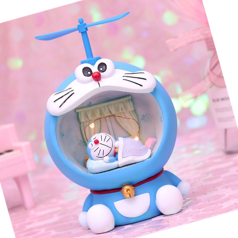 Piggy Bank Light Cute Shape Exquisite Soft Plastic Button Cartoon