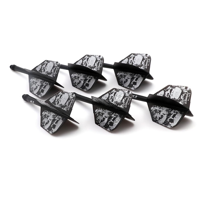 CUESOUL 6 Pieces ROST Integrated Dart Shaft and Flights,with exclusive