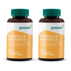 Kit Piezas Acerola Equinácea Tabs Pronat Cítrico