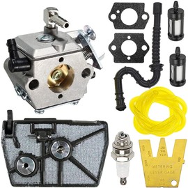 ZAMDOE Carburetor Replacement for Stihl 028 028AV 028 Super Chainsaw, Replaces for Walbro #WT-16B, for Tillotson #HU-40, with Gasket Air Filter Fuel Line Filter