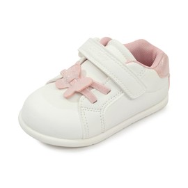 COLLOKY Toddler Barefoot Sneakers – Retro-Style, Anti-Slip Sole, Wide Toe for Natural Movement, Easy Closure Straps