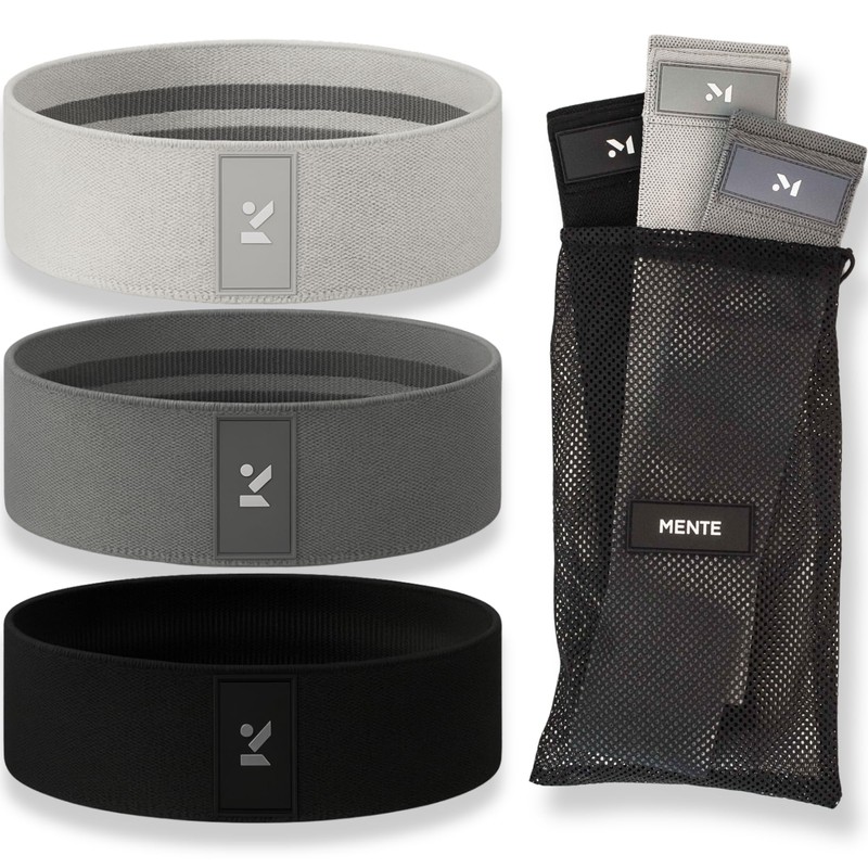 Mente Bandas de Resistencia para Ejercicio, Set de 3, con