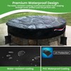 Somivrusa Fire Pit Cover Round for In-Ground Fire Pits, 66"