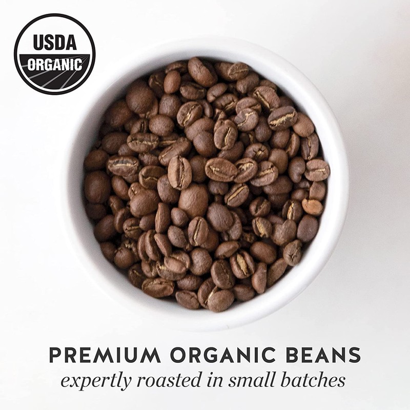 Blue Bottle Whole Bean Organic Coffee, Balanced, Medium Roast, 12