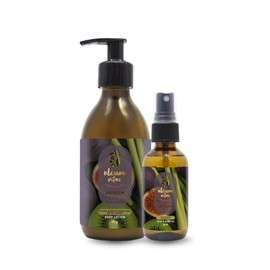 OLEUM VITAE Kit Dúo Kiwi Bloom Higo Kiwi Limoncillo. Crema Corporal y Hair & Body Oil aceite para cabello y Cuerpo. Hidratación Profunda