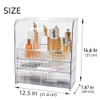 PLINJOY Makeup Storage Organizer Box Large Cosmetic Display Cases Dustproof