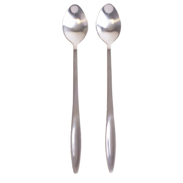 Tala Stainless Steel Long Handled Spoons, Pack of 2, Silver