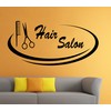 Hair Salon Wall Decal Vinyl Sticker Hairstyle Barbershop Art Home