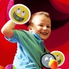 Yiyifor Children's Velcro Ball Game with 2 Catching Discs and