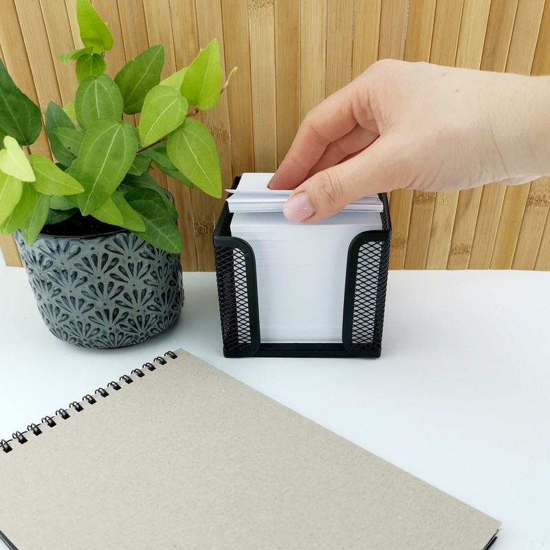 D.RECT Note Block 85x85x80mm Notepad Replacement Paper for Note Box,