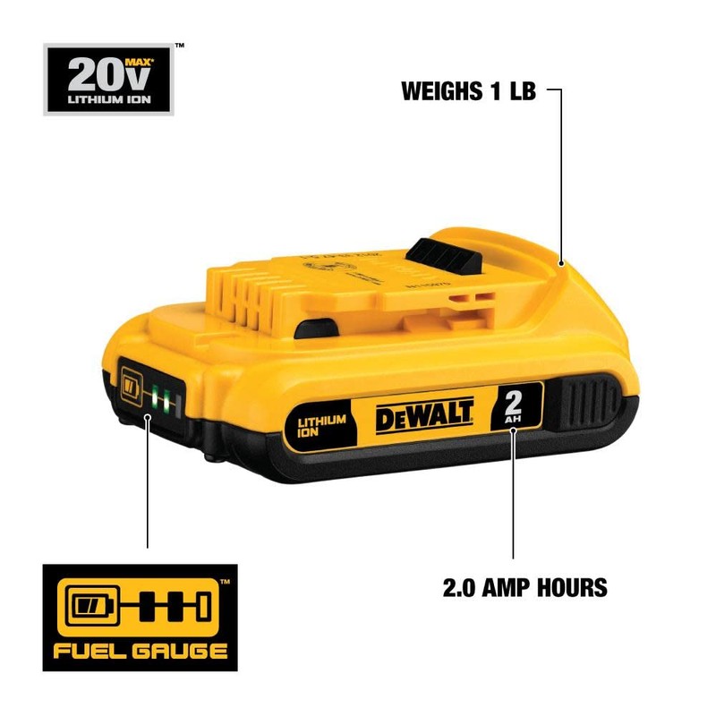 BATTERY 20V 2.0AMP XR LI