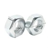 2Pcs M24 Hex Nut Stainless Steel Metric Thread Hex Lock