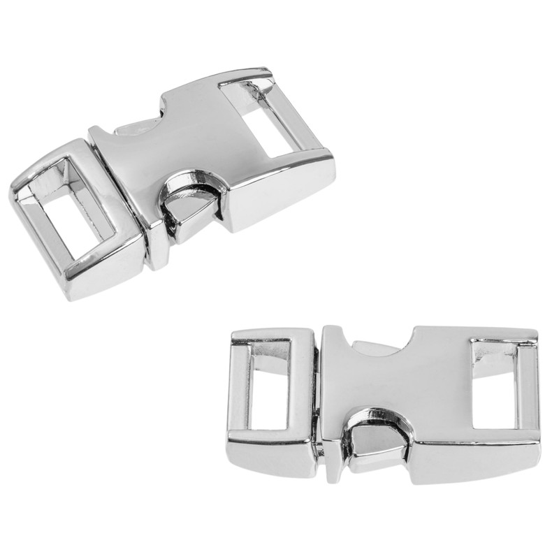 Your Day Mate Buckles, Silver, Zinc Aluminium, Click Fastener Buckle,