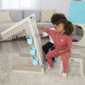 2-in-1 Easel and Table, Children and Kids Activity Art Studio for Boys, Girls Ages 3-8 Year