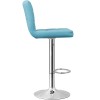 SEGAWE Square Blue Bar Stools Set of 2 Bar Height
