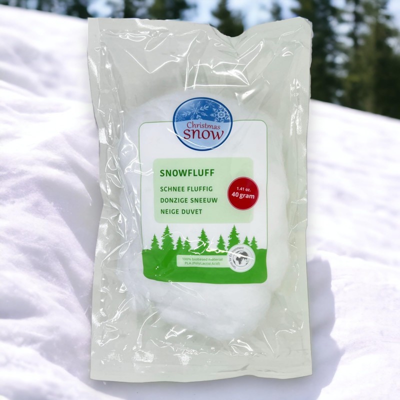 MIJOMA Artificial Snow Decorative Snow Cotton Snow Decoration, Artificial Snow