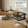 Spice Rack Wall 2 Pack Metal Kitchen Shelf Hanging No