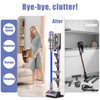 AIKOLZON Vacuum Stand for Dyson, Compatible with V15/V12/V10/V9/V8/V7/V6/G5, Aluminum +