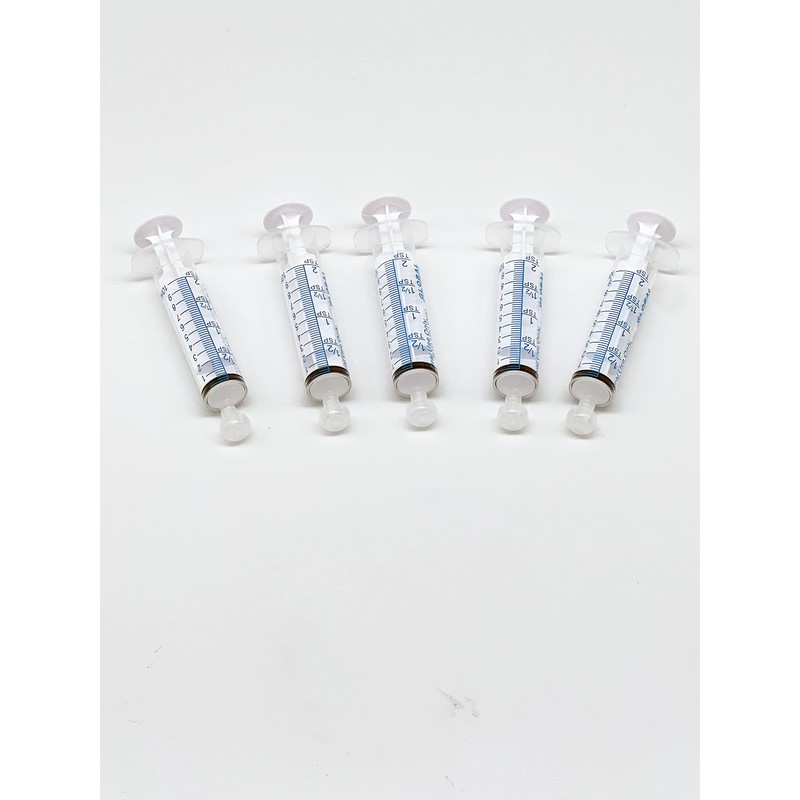 10ML UltraFlo Oral Syringe with Cap - Eccentric Tip -