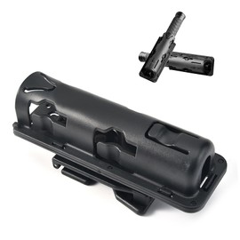 Baton Holster Universal,Baton Holder for Duty Belt, 16-26" Expandable Tactical Baton Pouch Baton Case, Retractable Baton Bag,360 Degree Free Rotation, Telescopic Swivelling Flashlight Holsters