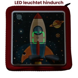 JP Journey Protective Film for Toniebox, Sticker Film as Accessory for Tonie (Rocket, One-Piece)