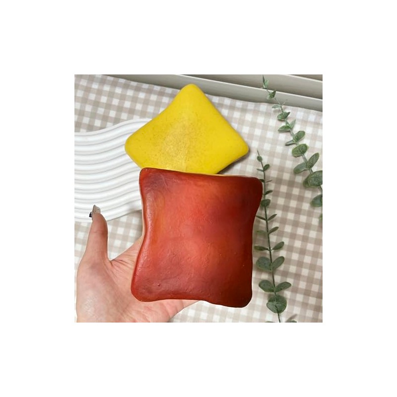 Realistic Bread Butter Squishy Stress Relief Toy