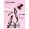 SHEGLAM Brocha y Dip en ángulo para fección de cejas-Espresso