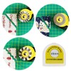 AUTOTOOLHOME 45mm Rotary Cutter Set with 9 Pack Replacement Rotary