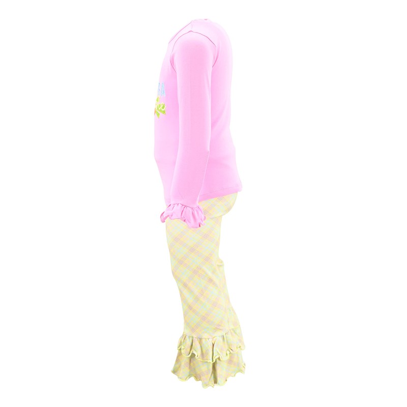 Unique Baby Eggstra Adorable traje de Pascua con volantes para