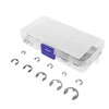 Gatuida External Retaining Rings Assortment Kit Stainless Steel Snap Rings
