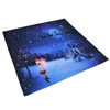 Christmas Tapestry Polyester Fiber Xmas Tree Santa Claus Pattern Hanging