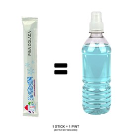 Snowie Originals - Original Flavor Powders , Just Add Water & Sugar Shaved Ice Flavor Syrup (Pina Colada)