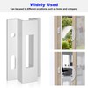 E 2124 Sliding Door Keeper,Extruded Aluminum Sliding Door Latch Replacement