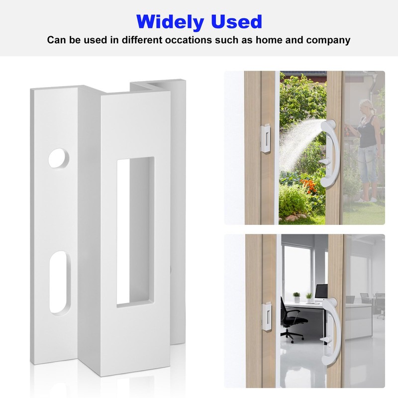 E 2124 Sliding Door Keeper,Extruded Aluminum Sliding Door Latch Replacement