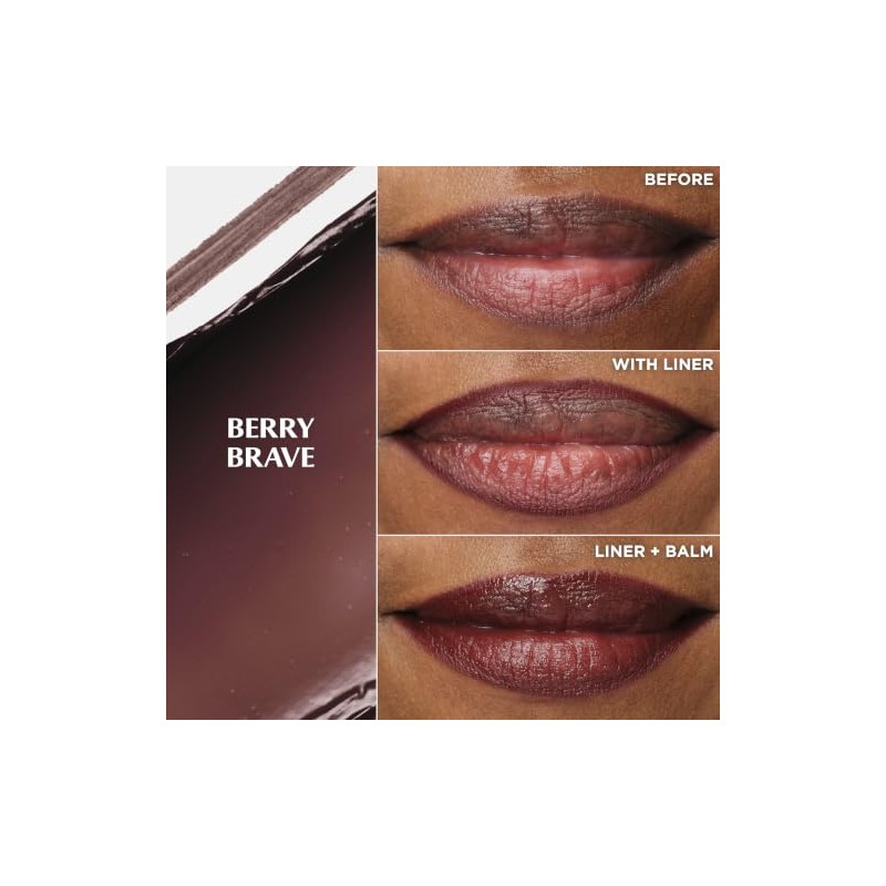 Cosmetics All Lip Transformer Berry Brave Labial Delineador Integrado Color