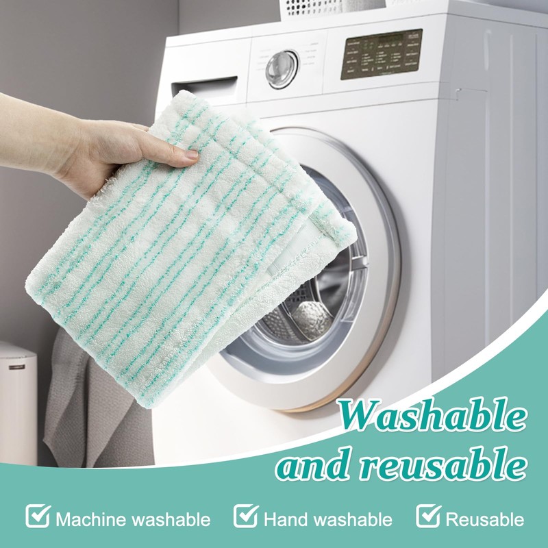 Mop Pads for Leifheit Profi XL Micro Duo/Cotton Plus Floor