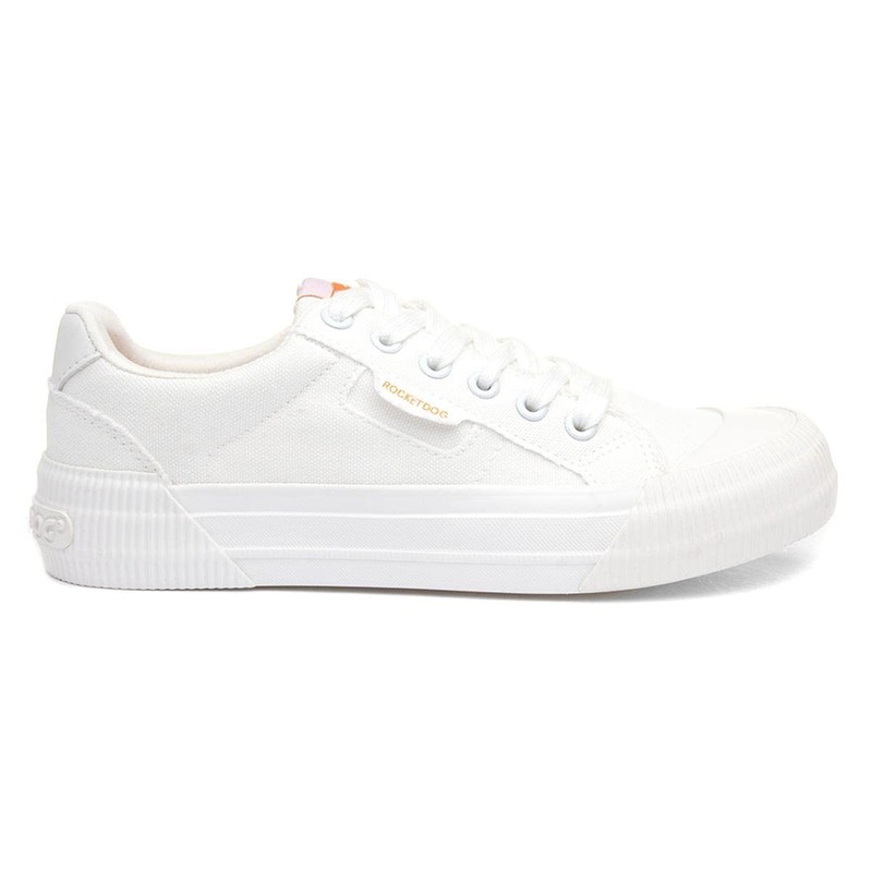 Rocket Dog Rocket Dog Cheery Womens White Canvas Shoe -