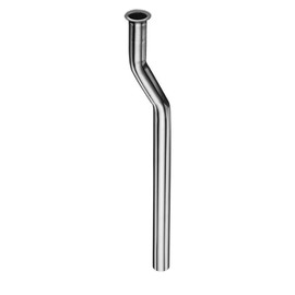 Schell Flush Pipe 18 mm Offset Chrome 300 mm