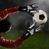 ZABZ Goalkeeper Gloves Non-slip Latex Material Soccer Goalie Football Goalkeeping