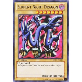 Yu-Gi-Oh! - Serpent Night Dragon (LCJW-EN139) - Legendary Collection 4: Joey's World - 1st Edition - Common by Yu-Gi-Oh!