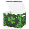 xigua St. Patrick's Day Storage Bins with Lids and Carrying