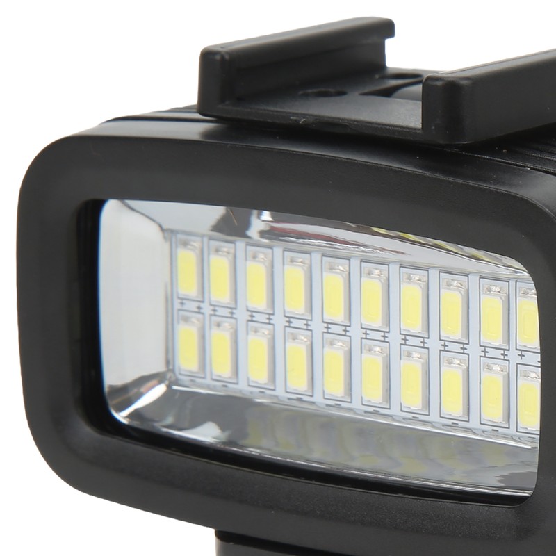 40m Underwater Video Fill Night Light IPX8 Waterprooof Dive Light