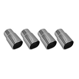 ZR1 Style Exhaust Tips For OE Spec Exhausts - Fits 1985-1991 C4 Corvettes