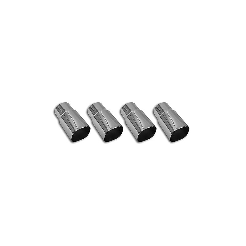 ZR1 Style Exhaust Tips For OE Spec Exhausts - Fits