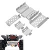 RC Chassis Armors Set, Stainless Steel Armor Plate RC Chassis