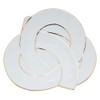 24to3 466493 Nishitomi Pottery Arita Ware Plate, Kiln Knot, Dish,
