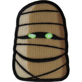Ivamis Wacky Mummy Iron on Funny Iron on Patch- 2.5x3.5 inch - P6553
