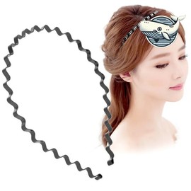 Soft face wash headband wave design when washing face / 부드러운 세안 헤어밴드 물결 디자인 세안 시