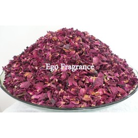 100g Deep Red Dried Rose Petals with a beautifully sweet aroma
